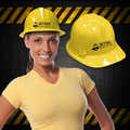 Yellow Novelty Plastic Construction Hat